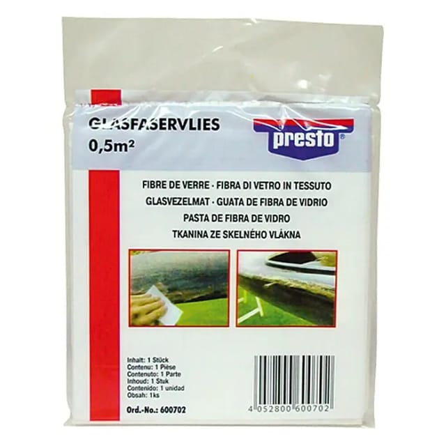 Presto Glasfaservlies 0,5 m²