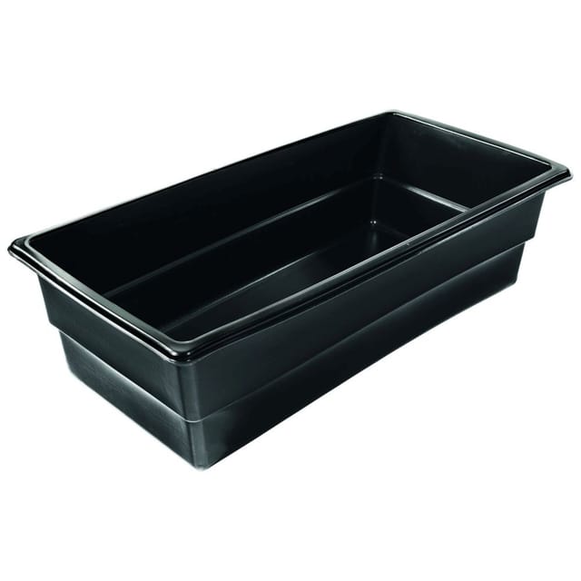 Heissner Teichbecken PE 380, eckig Schwarz