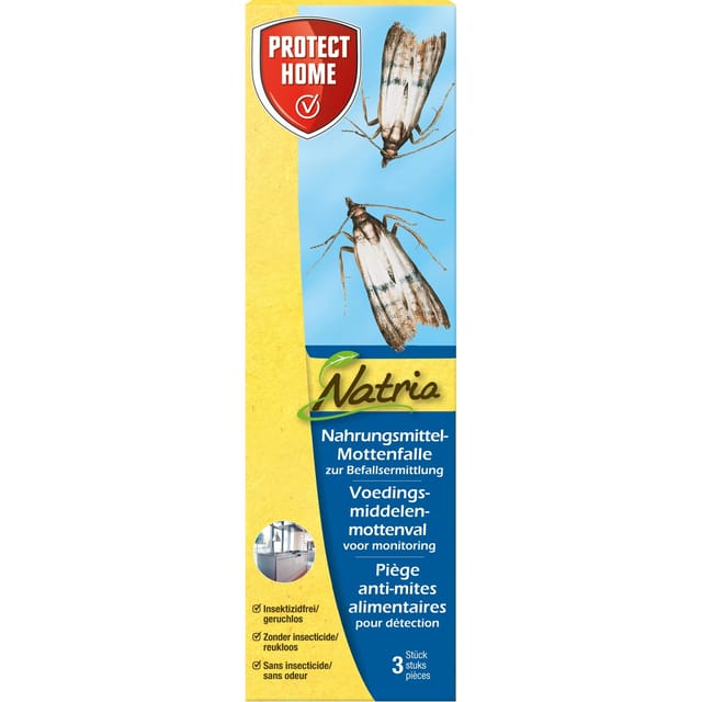 Protect Home Nahrungsmittel-Mottenfalle 3 Stück