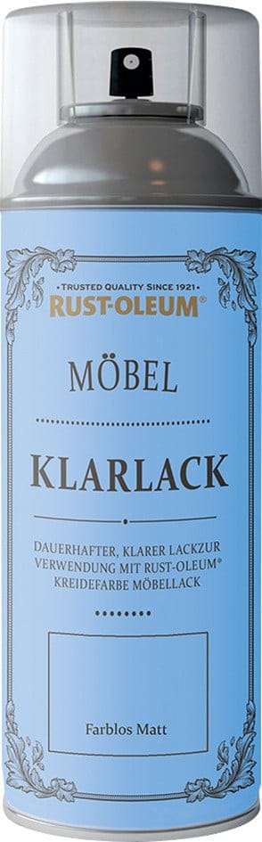 Rust-Oleum Kreidefarbe-Möbel-Klarlack Sprühlack matt 400 ml