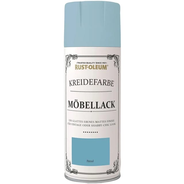 Rust-Oleum Kreidefarbe-Möbellack Sprühfarbe Petrol matt 400 ml
