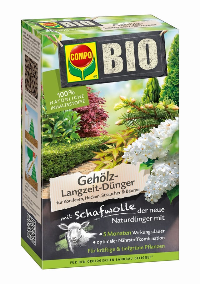 Compo Bio Gehölz Langzeit-Dünger 2 kg