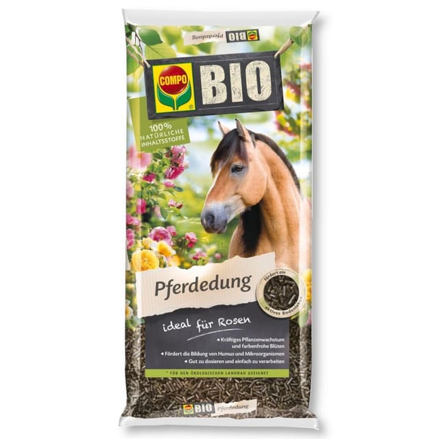 Compo Bio Pferdedung für Rosen 12 kg