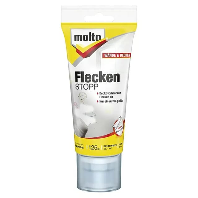 Molto Flecken Stopp Grundierung Weiß matt 125 ml