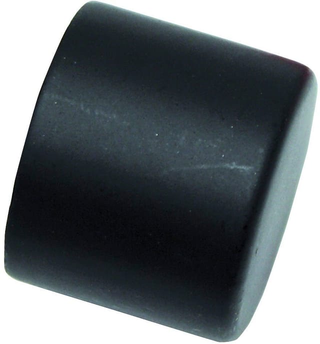 Gardinia Endkappe Memphis Schwarz 2-er Pack