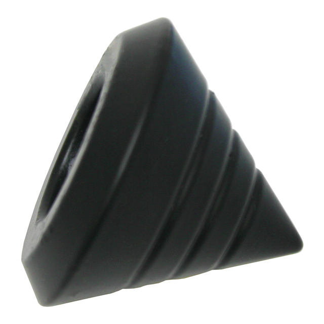Gardinia Endknopf Kegel Memphis 16 mm Schwarz