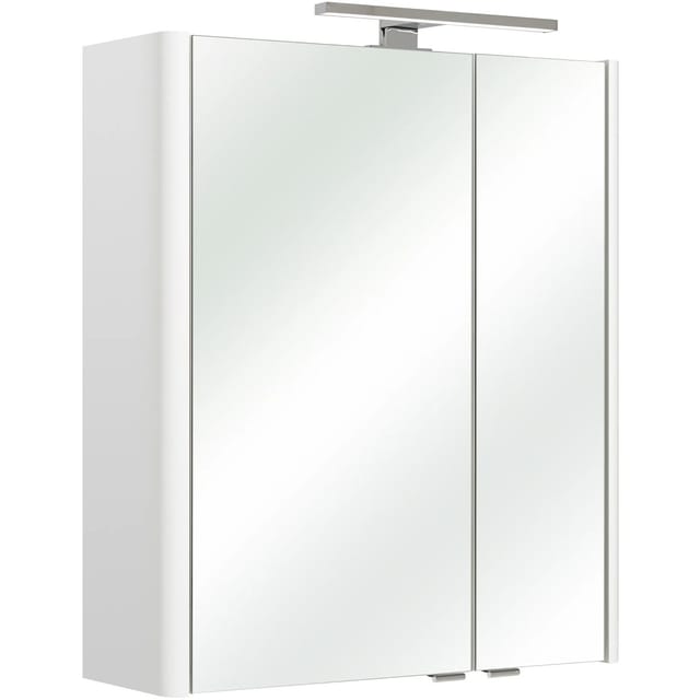 Pelipal Spiegelschrank Weiß Hochglanz 60 cm