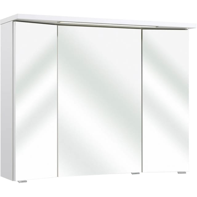 Pelipal Spiegelschrank Weiß Glänzend 90 cm