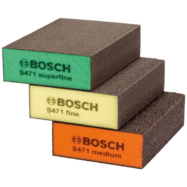 Bosch Schleifschwamm-Set 3-teilig