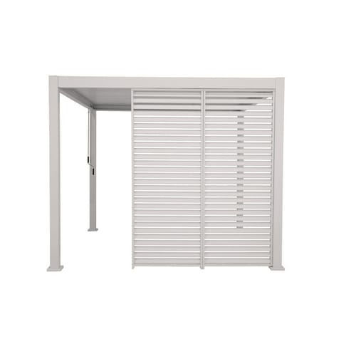 Mirador Lamellenwand 123 cm x 235 cm Hellgrau