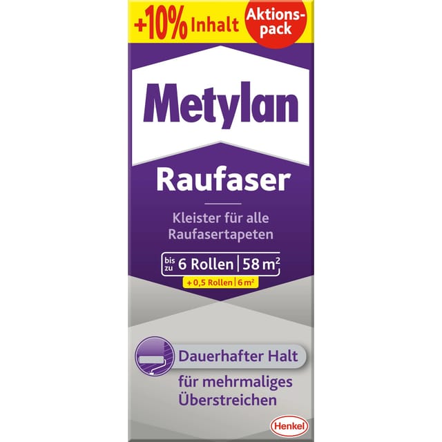 Metylan Raufaser Tapetenkleister 360g + 10 %