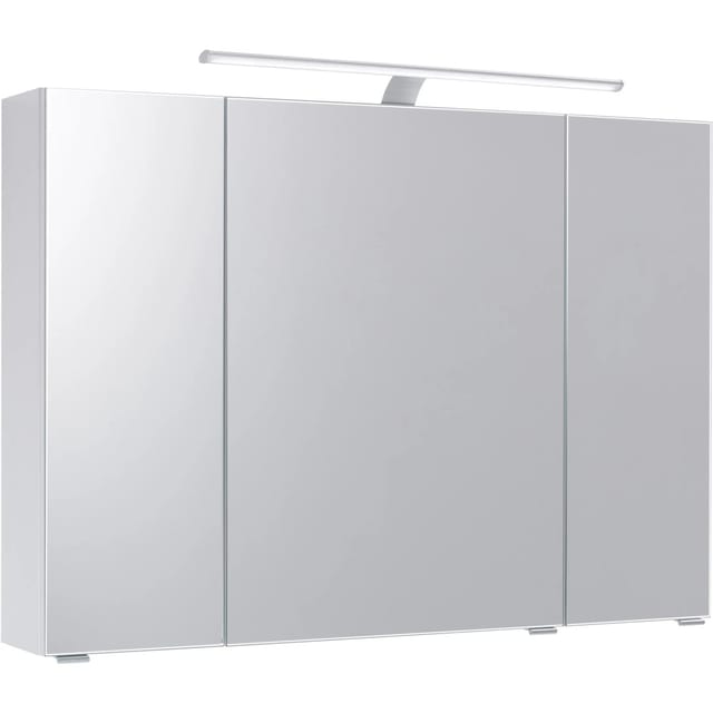Pelipal Spiegelschrank Quantum 03 Weiß Hochglanz 98 cm