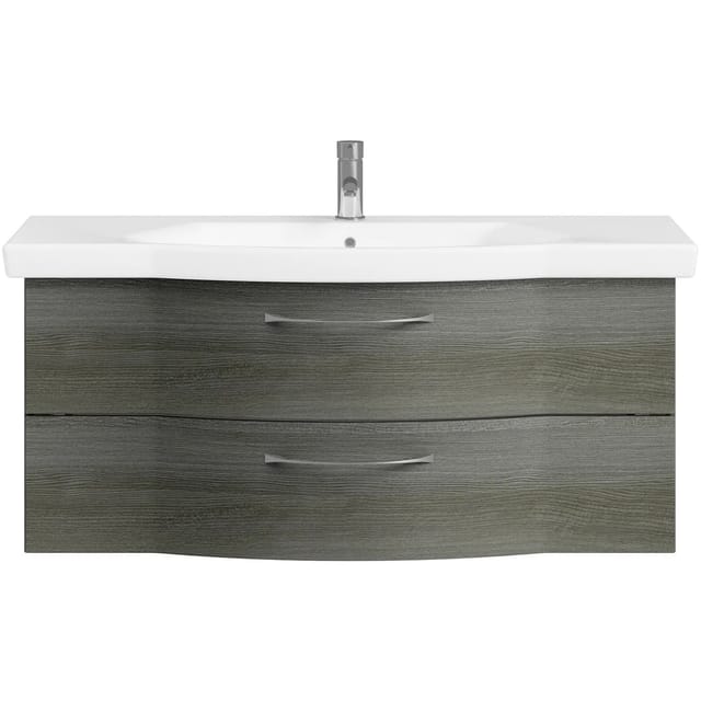 Pelipal Waschbeckenunterschrank Quantum 03 Graphit 115 cm
