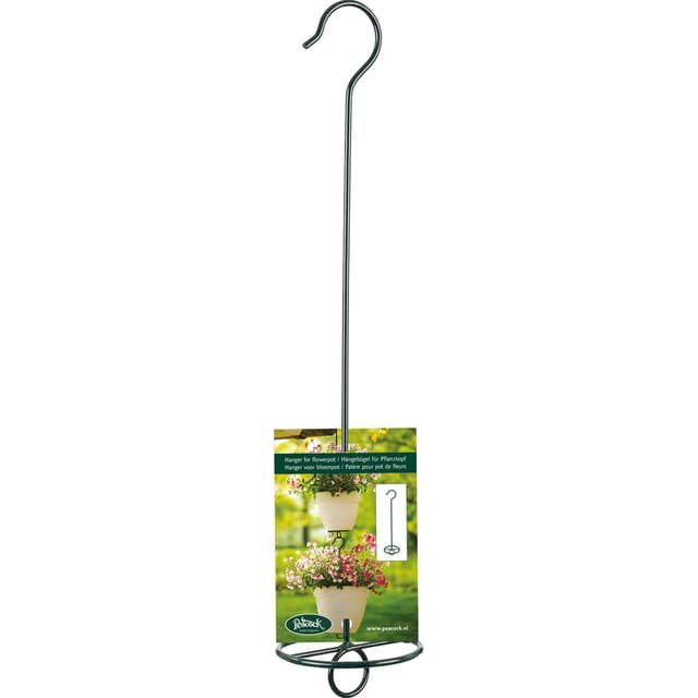 Peacock Hängebügel für Pflanztopf Grün