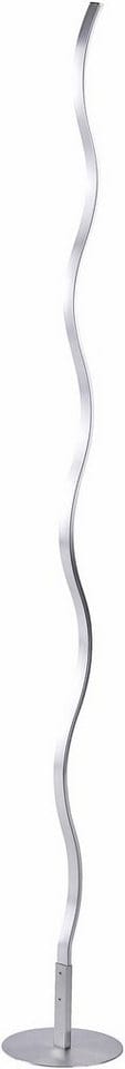 Just Light. LED-Stehleuchte Wave Stahl H: 120 cm