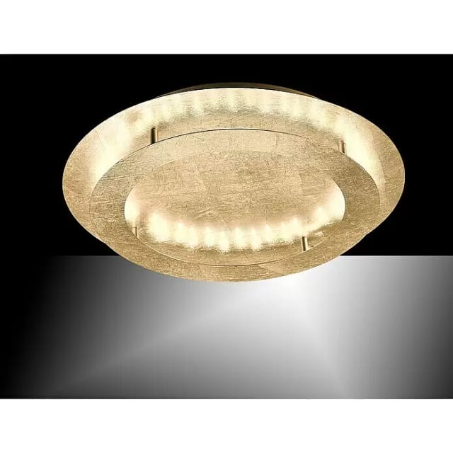 Paul Neuhaus LED-Deckenleuchte Nevis Gold Ø 50 cm