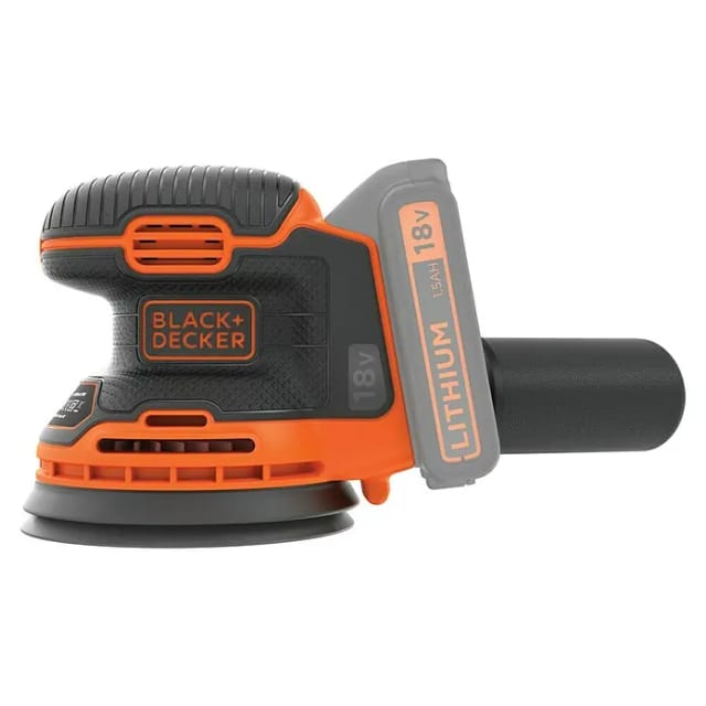 Black+Decker Akku-Exzenterschleifer BDCROS18N 18 V / 1,5 Ah