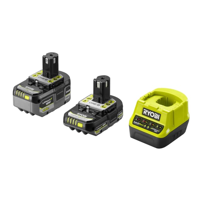 Ryobi Starter-Set RC18120-242X mit 2 und 4 Ah Akku und Ladegerät