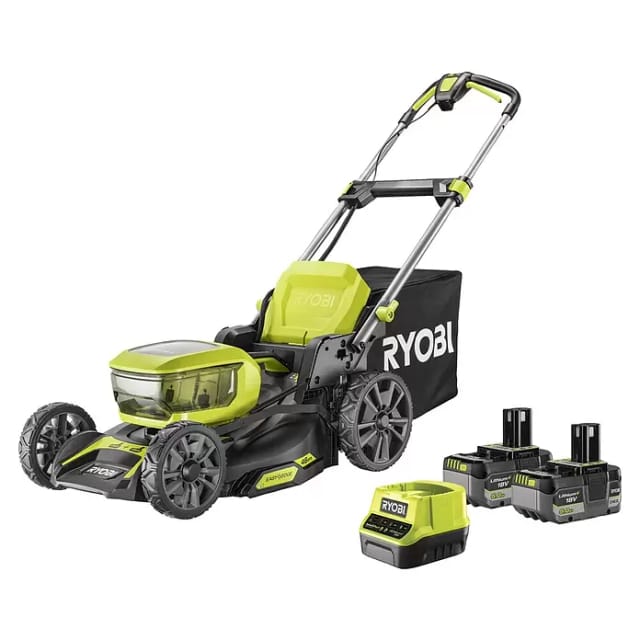 Ryobi Akku-Rasenmäher RY18LMX46A-250 One+ 46 cm Schnittbreite Brushless 18 V
