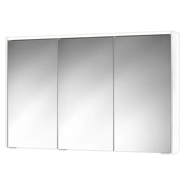 Sieper Spiegelschrank SPS-KHX 120 120 cm x 74 cm Holzdekor Weiß