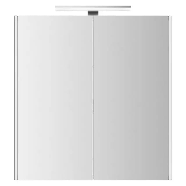Jokey Spiegelschrank Alu-LED 65 cm x 71 cm Aluminium