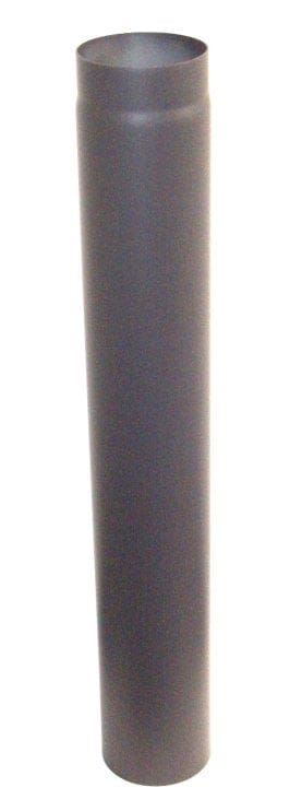 Firefix Rauchrohr Ø 120 mm 1 m Schwarz