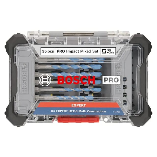 Bosch Schrauber-Bit & Multi-Bohrer Set Pro Impact Mixed 35-teilig
