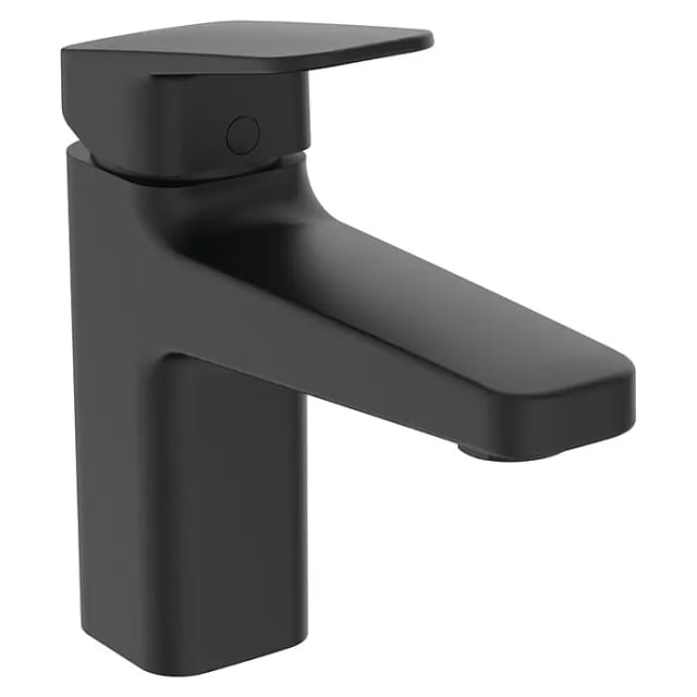 Ideal Standard Waschtischarmatur Ceraplan H90 BlueStart m. Ablaufg. Schwarz Matt
