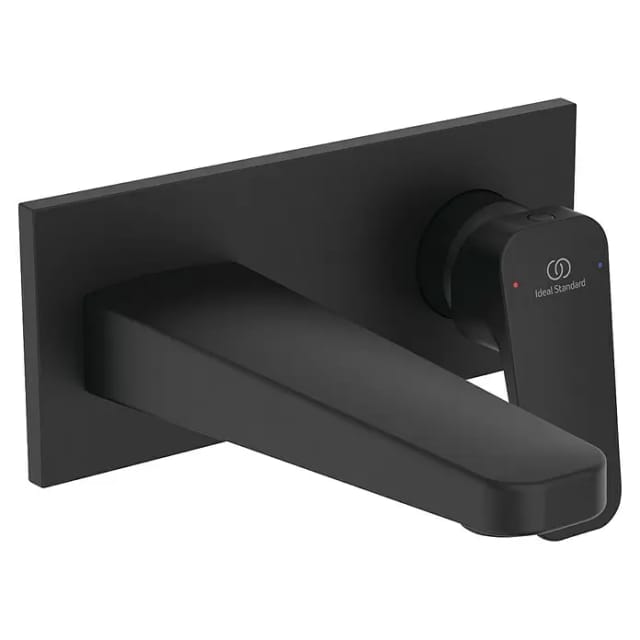 Ideal Standard Wand-Waschtischarmatur Unterputz Ceraplan Schwarz Matt