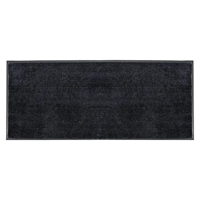 Schöner Wohnen Sauberlaufmatte Miami 67 cm x 150 cm Anthrazit-Schwarz