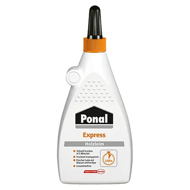 Ponal Holzleim Express 225 g Flasche Transparent