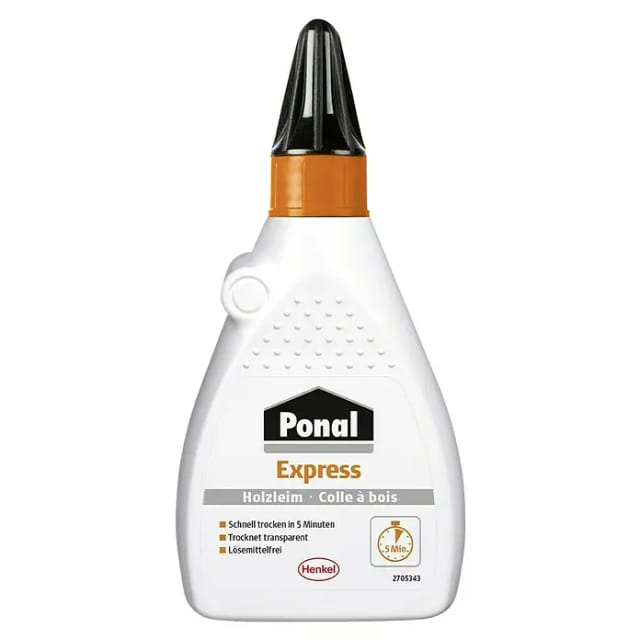 Ponal Holzleim Express 120 g Flasche Transparent