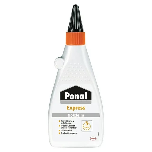 Ponal Holzleim Express 550 g Flasche Transparent
