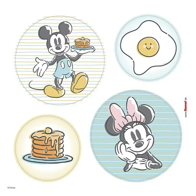 Komar Fenstersticker Mickey Rise 30 cm x 30 cm