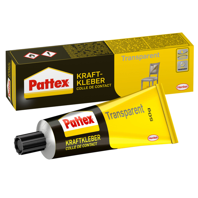 Pattex Kraftkleber Transparent 50 g Tube