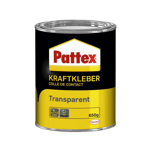 Pattex Kraftkleber Transparent 650 g