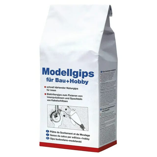 Decotric Modellgips für Bau + Hobby 5 kg