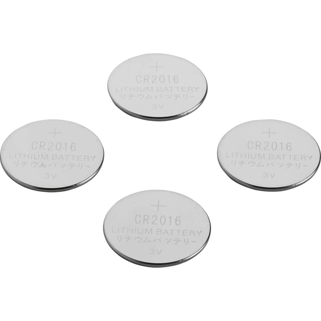 Knopfzelle Lithium CR 2016 4 Stück