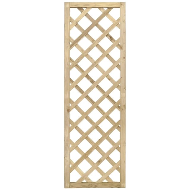 Diagonalrankgitter B 60 cm x H 180 cm druckimprägniert