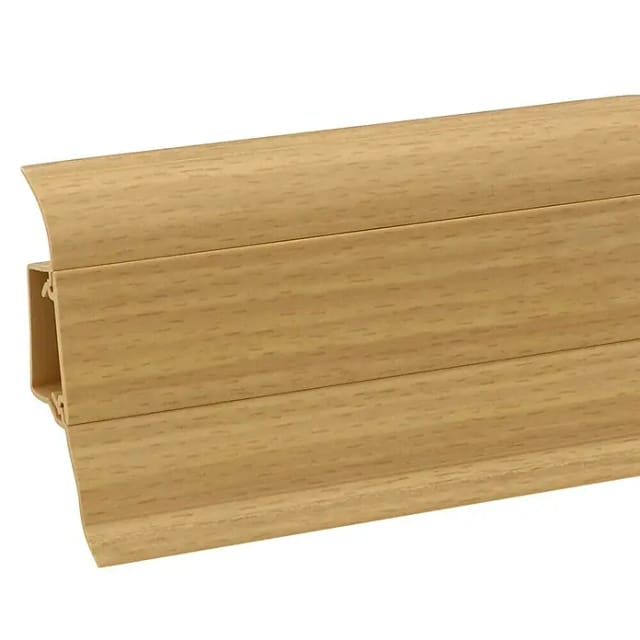 Sockelleiste System 5 Buche Gelb (W136) 50 mm x 19 mm Länge 2500 mm