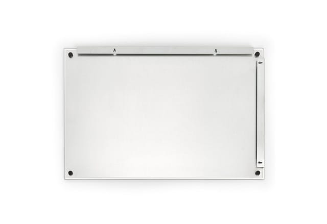 Zeller Memoboard Schiefer Glas 60 cm x 40 cm x 1,6 cm Anthrazit