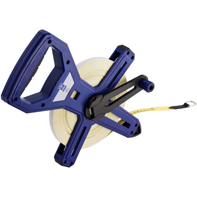 LUX-TOOLS Rahmenbandmaß Rahmen 50 m Comfort