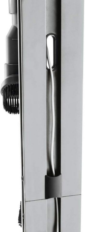 Xavax Standfuß-Organizer für Akkustaubsauger 29,5 x 22 x 128 cm Silber-Schwarz