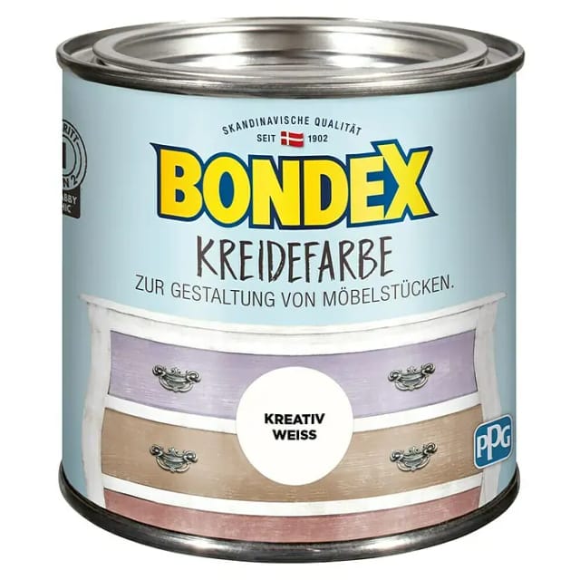 Bondex Kreidefarbe Kreativ Weiß 500 ml