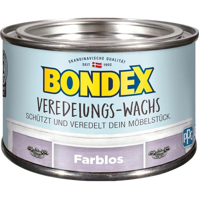 Bondex Veredelungs-Wachs Transparent 250 ml