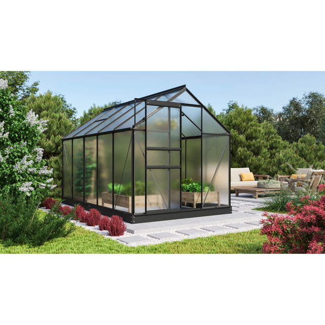 Vitavia Gewächshaus Comet 6200 Schwarz 6,2 m²