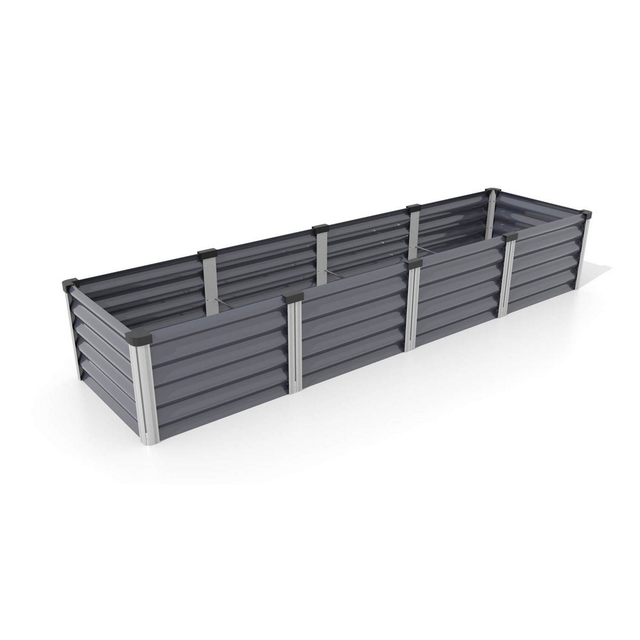 Vitavia Hochbeete Linus in & out 401 L Granit-Schwarz B 65 cm x L 245 cm