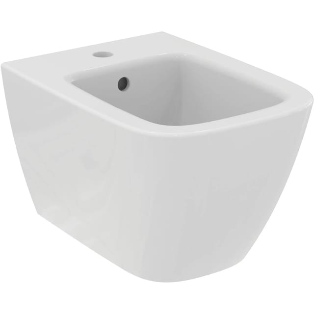 Ideal Standard Wand-Bidet i.life S mit Überlauf + 1 Hahnloch Weiß