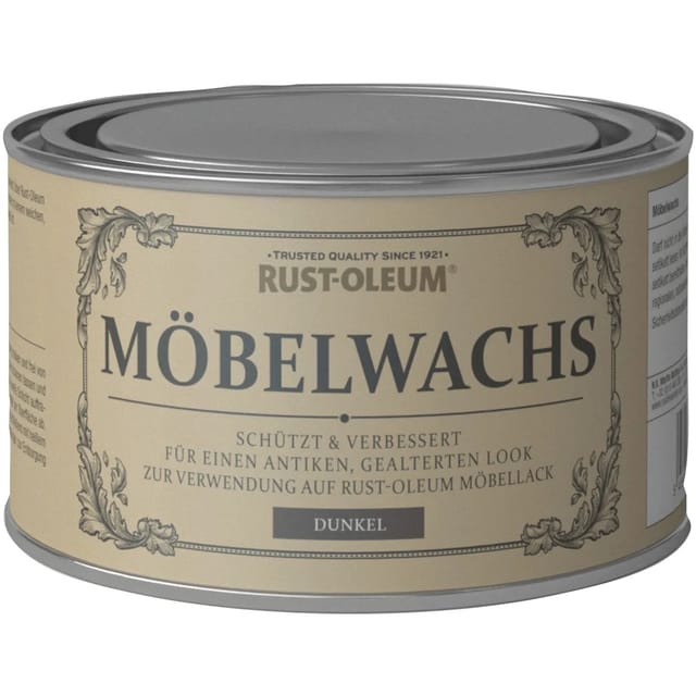 Rust-Oleum Kreidefarbe-Möbelwachs Dunkel matt 400 ml