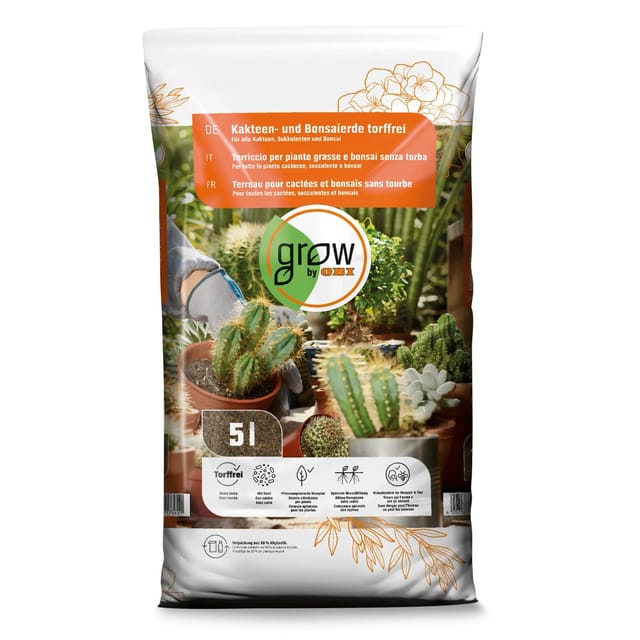 GROW by OBI Kakteen- und Bonsaierde Torffrei 5,